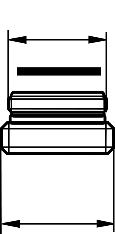ÖVERGÅNGSNIPPEL MORA ARMATUR M24-M22 UTV