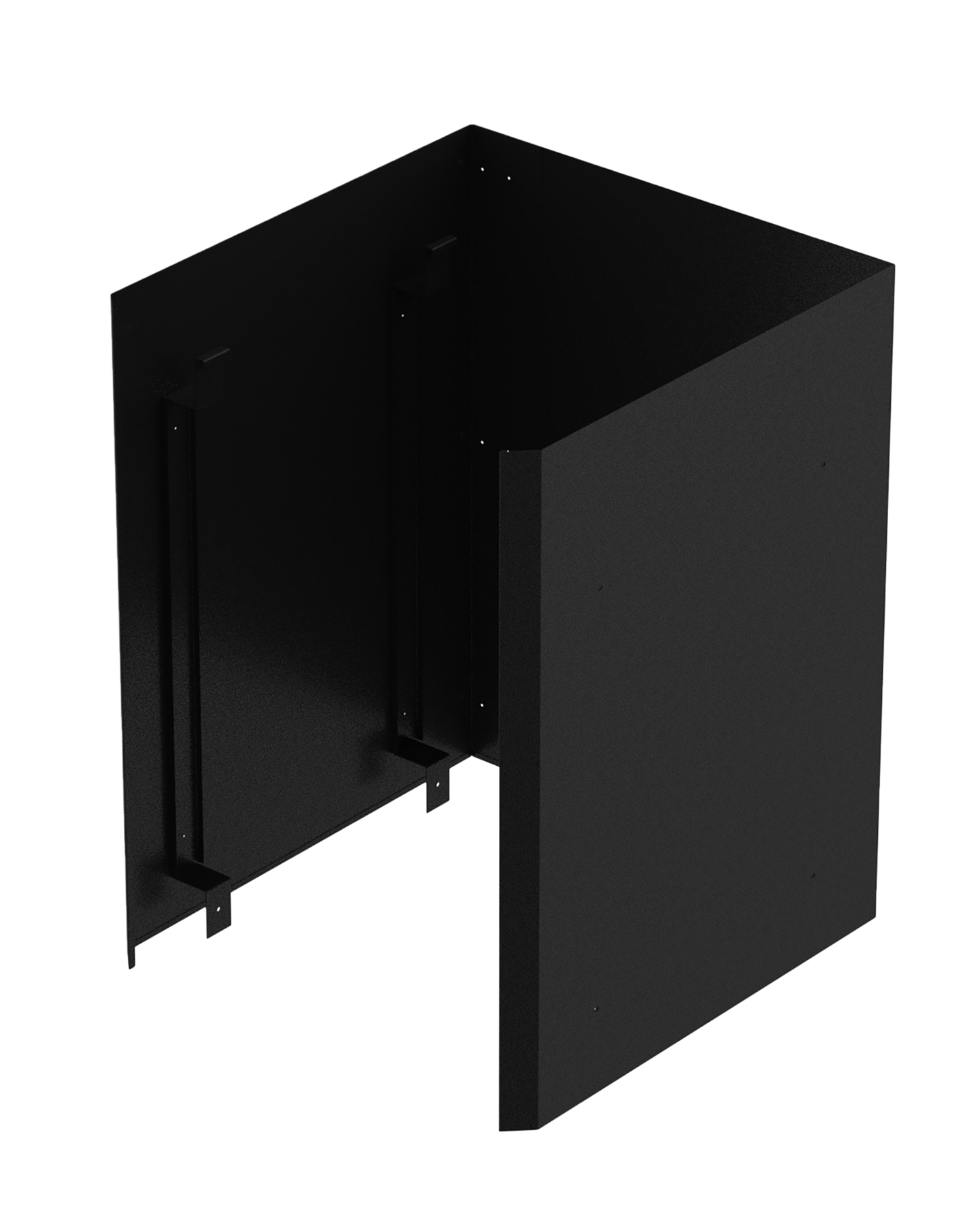 Suojaseinäsarja Narvi Kaamos/Narvi Black 57,5x53,5-68,5x78cm