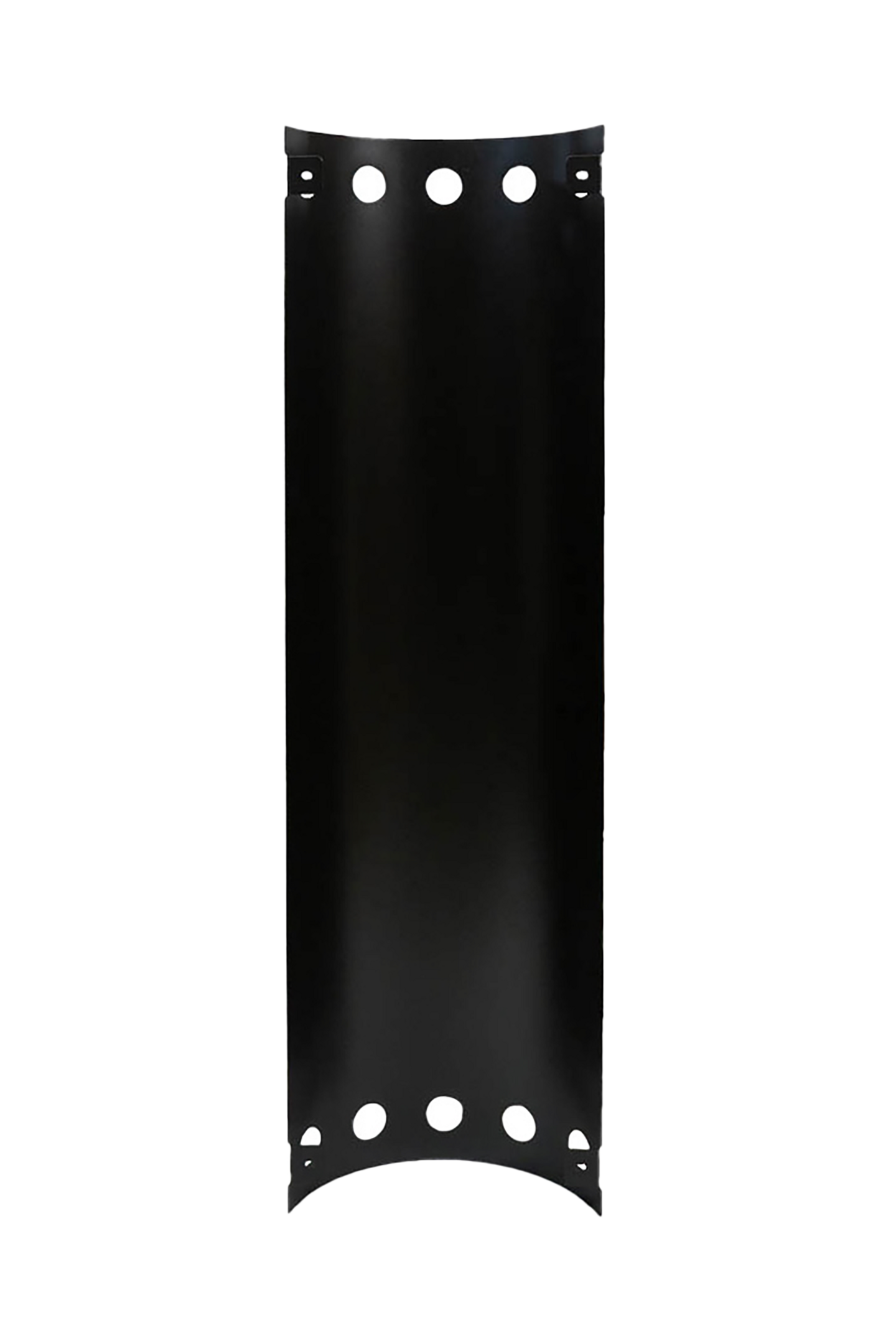 Hormisuojan etuosa Narvi Ø250x870mm musta