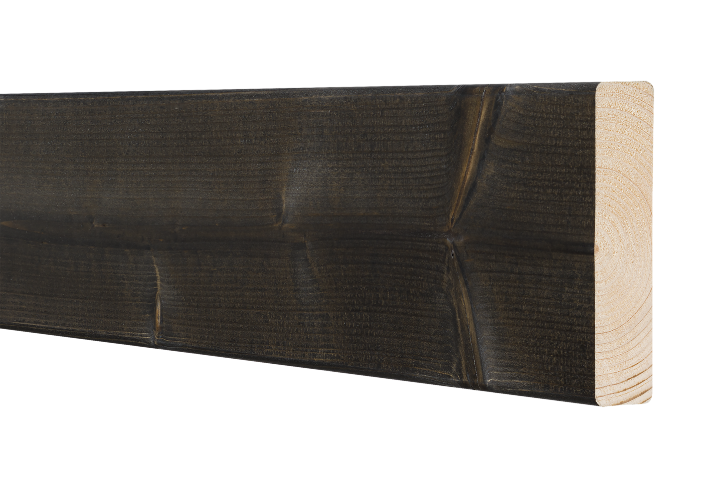 Laudelauta Cello 28x120x2400 TK saunasuojattu musta