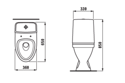 Wc-istuin Laufen Rigo piilo S Ikr sis. kansi