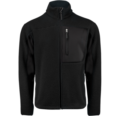 JACKA TEXSTAR PILE FLEECE SVART L
