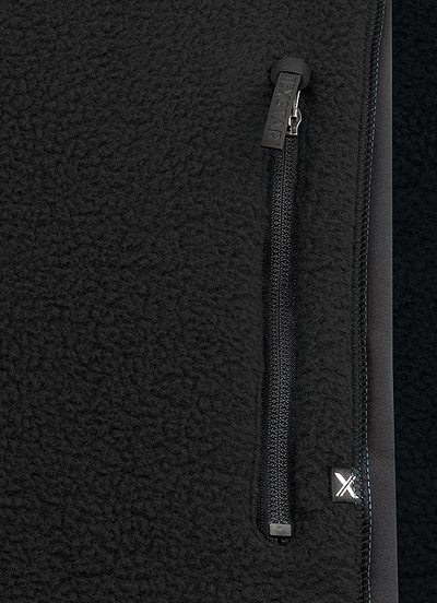 JACKA TEXSTAR PILE FLEECE SVART L