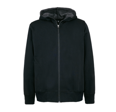 JACKA TEXSTAR HOOD SVART XXXL