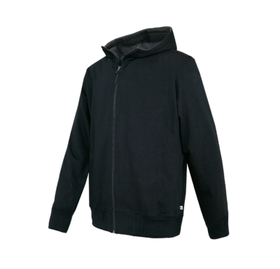 JACKA TEXSTAR HOOD SVART XXXL