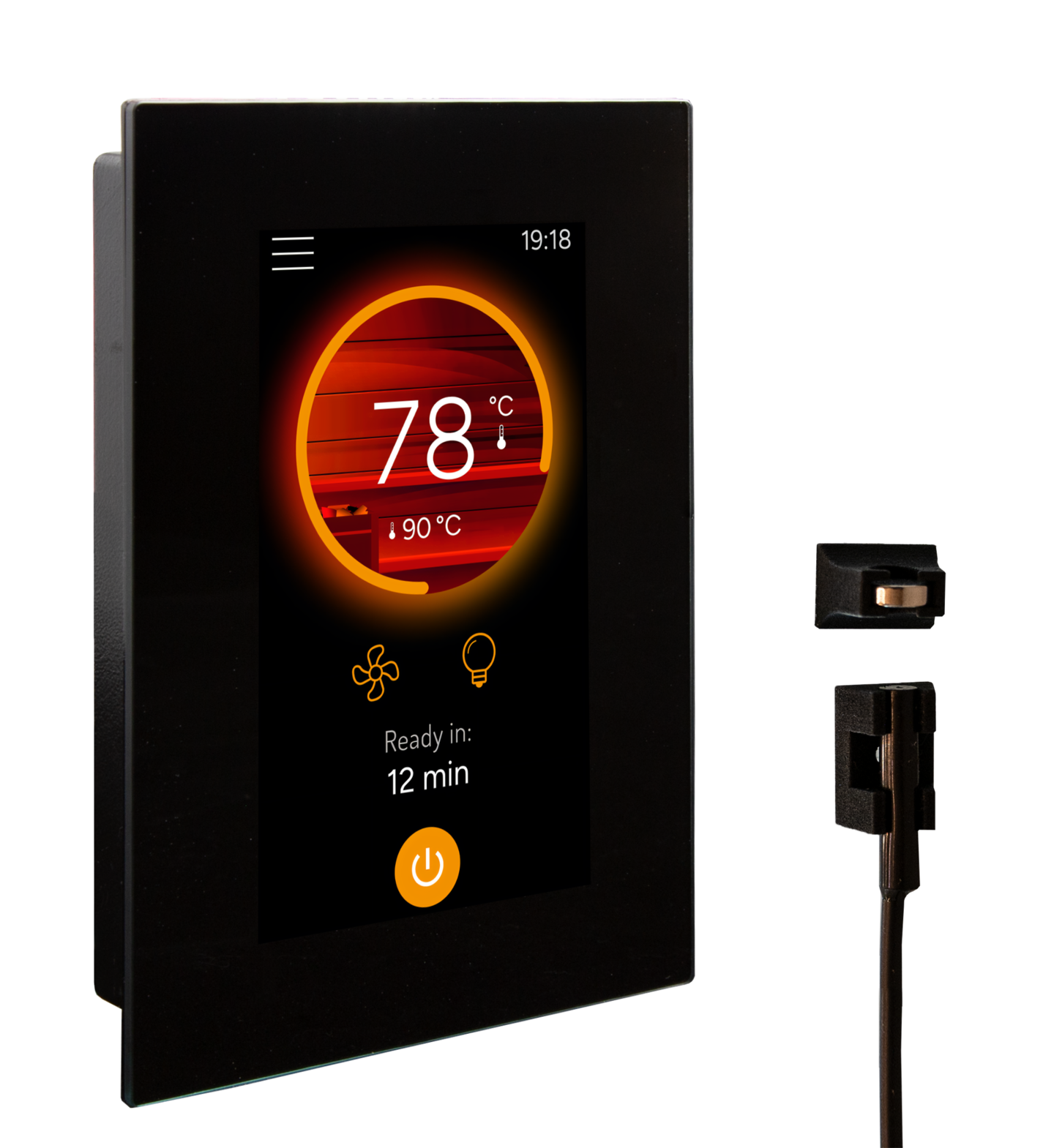 Ohjauspaneeli Harvia Fenix FX002XW WiFi Touchscreen Control ovianturilla