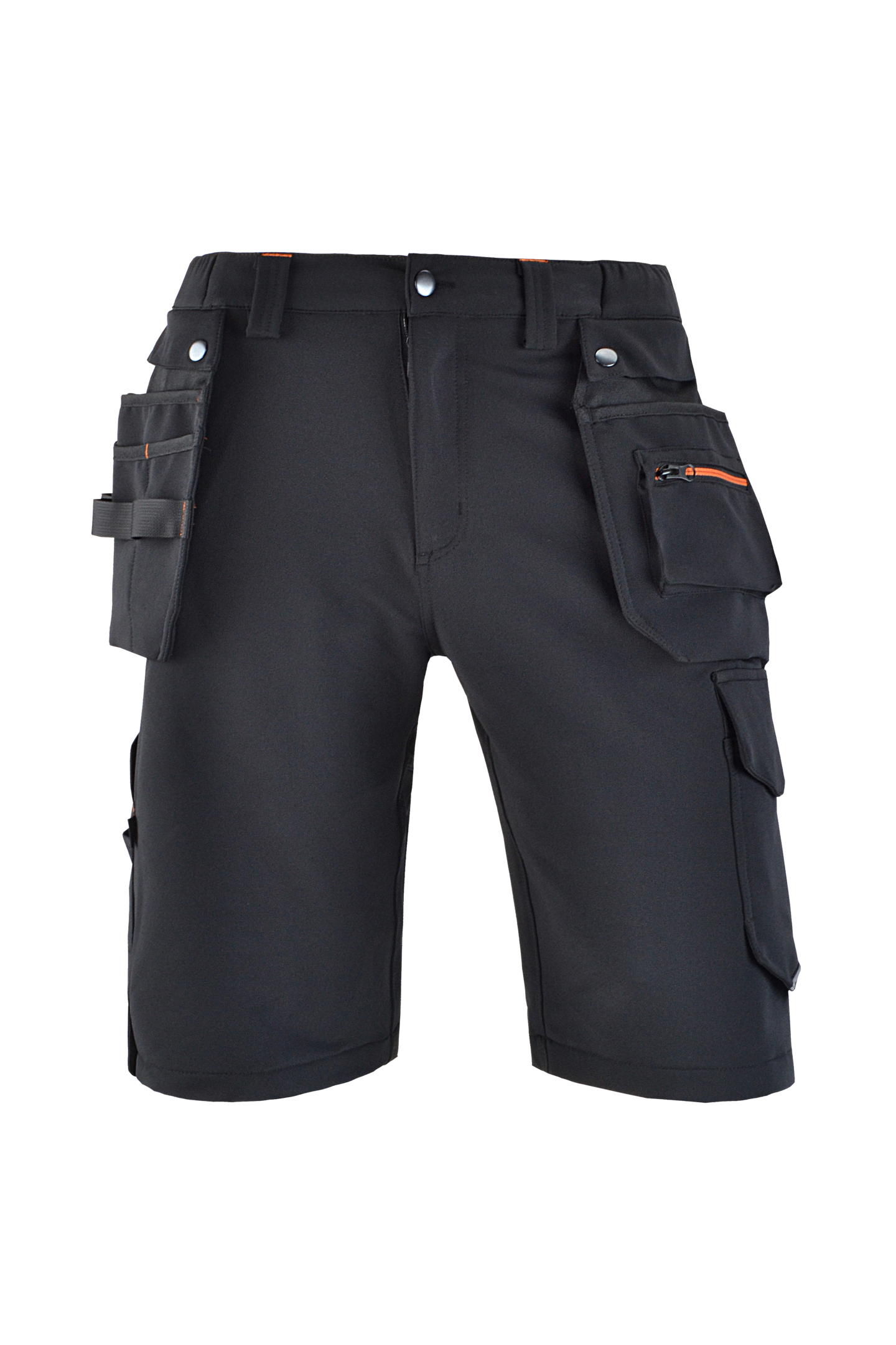 Shortsit PROF 4-suuntaan stretch musta