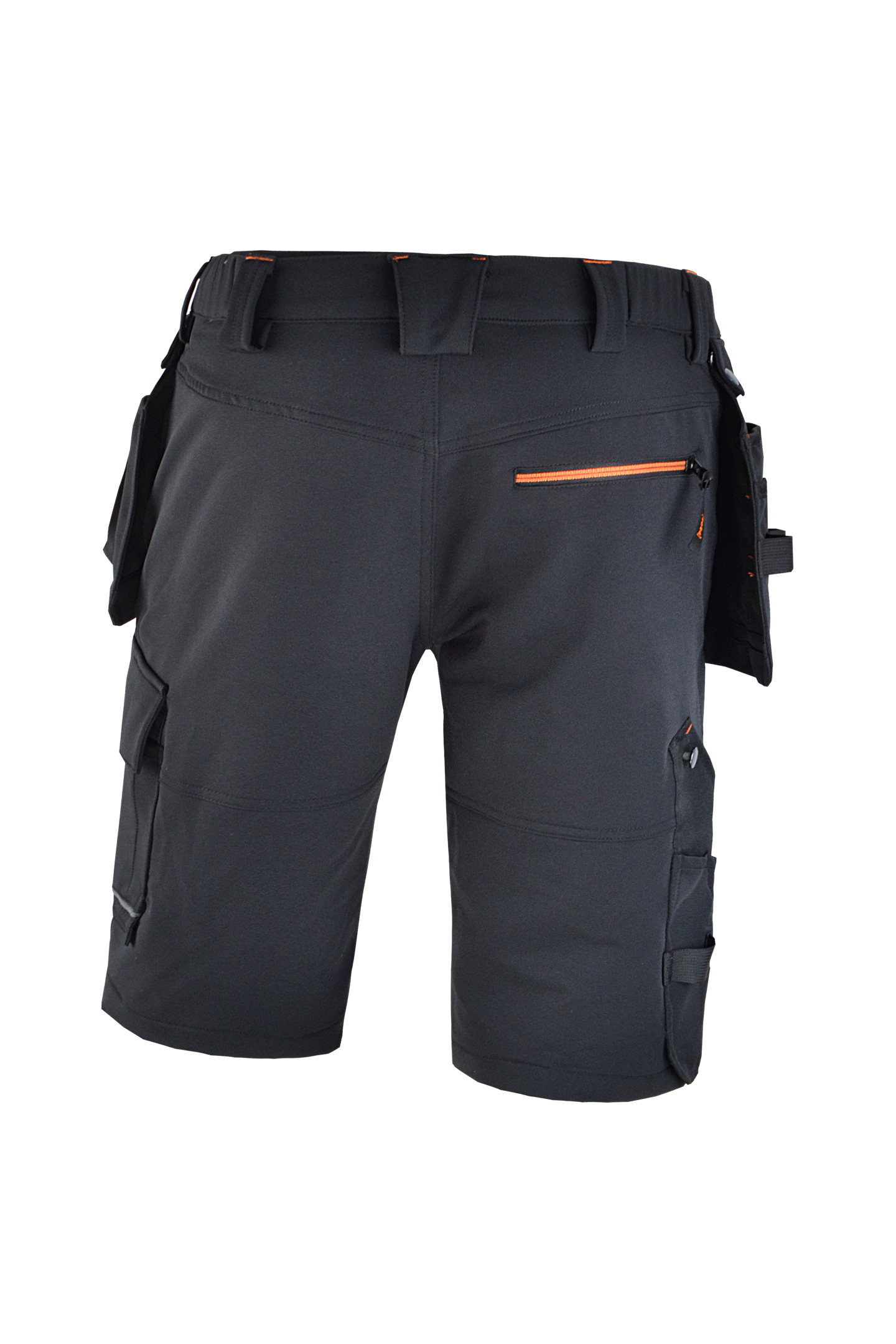 Shortsit PROF 4-suuntaan stretch musta