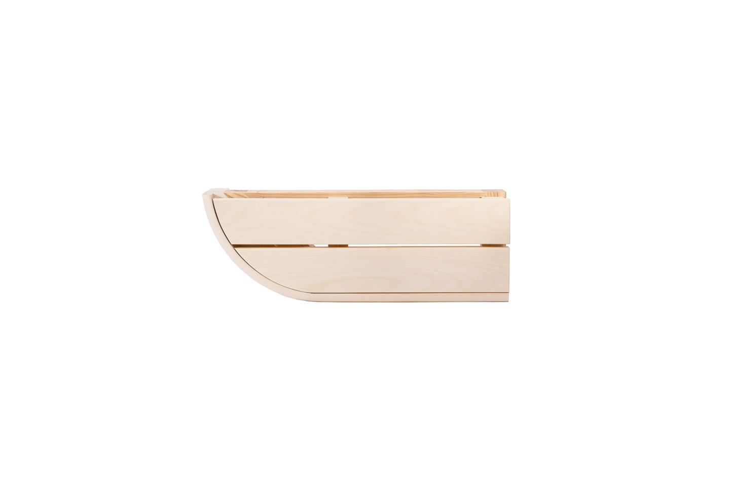 Laudepääty Thermory 140x200x600 haapa vasen