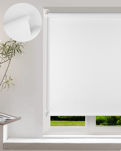 Pimentävä rullaverho XL IHANIN valkoinen 210x250cm