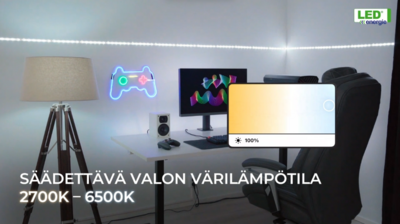 Led-valonauha Led Energie RGBIC+CCTIC 5M Wifi