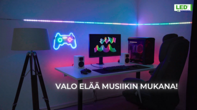 Led-valonauha Led Energie RGBIC+CCTIC 5M Wifi