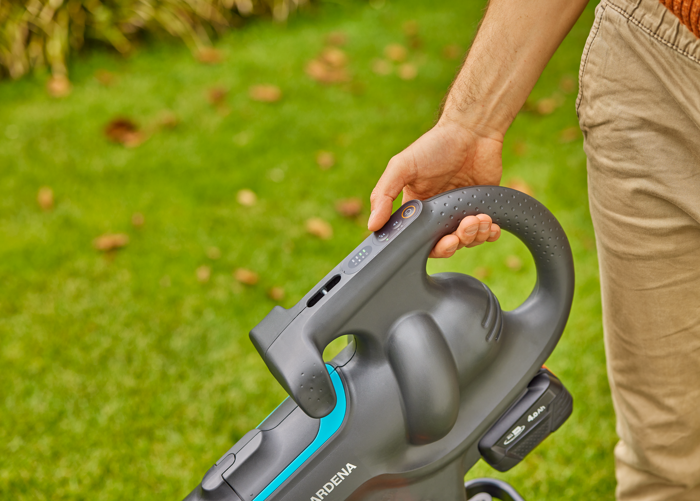 Akkupuhallin-imuri GARDENA PowerJet Collect 18V P4A Solo