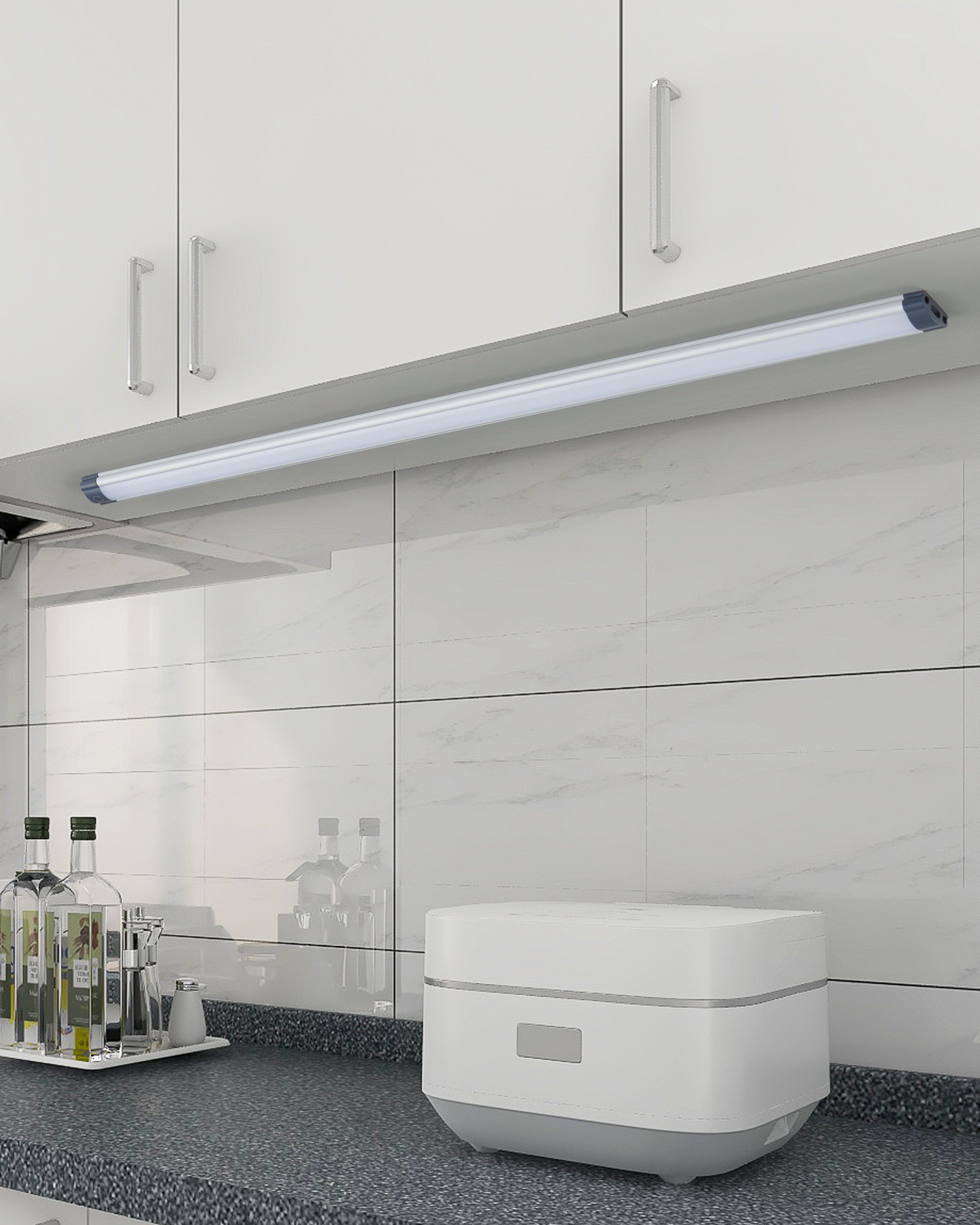 Työpistevalaisin EGLO EXPERT LERCA LED 57cm 8W 1000lm 4000K harmaa