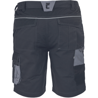 Työshortsit Cerva Max Eco Stretch musta