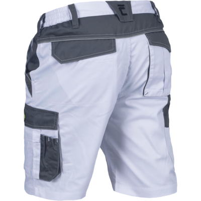 Työshortsit Cerva Max Eco Stretch valkoinen