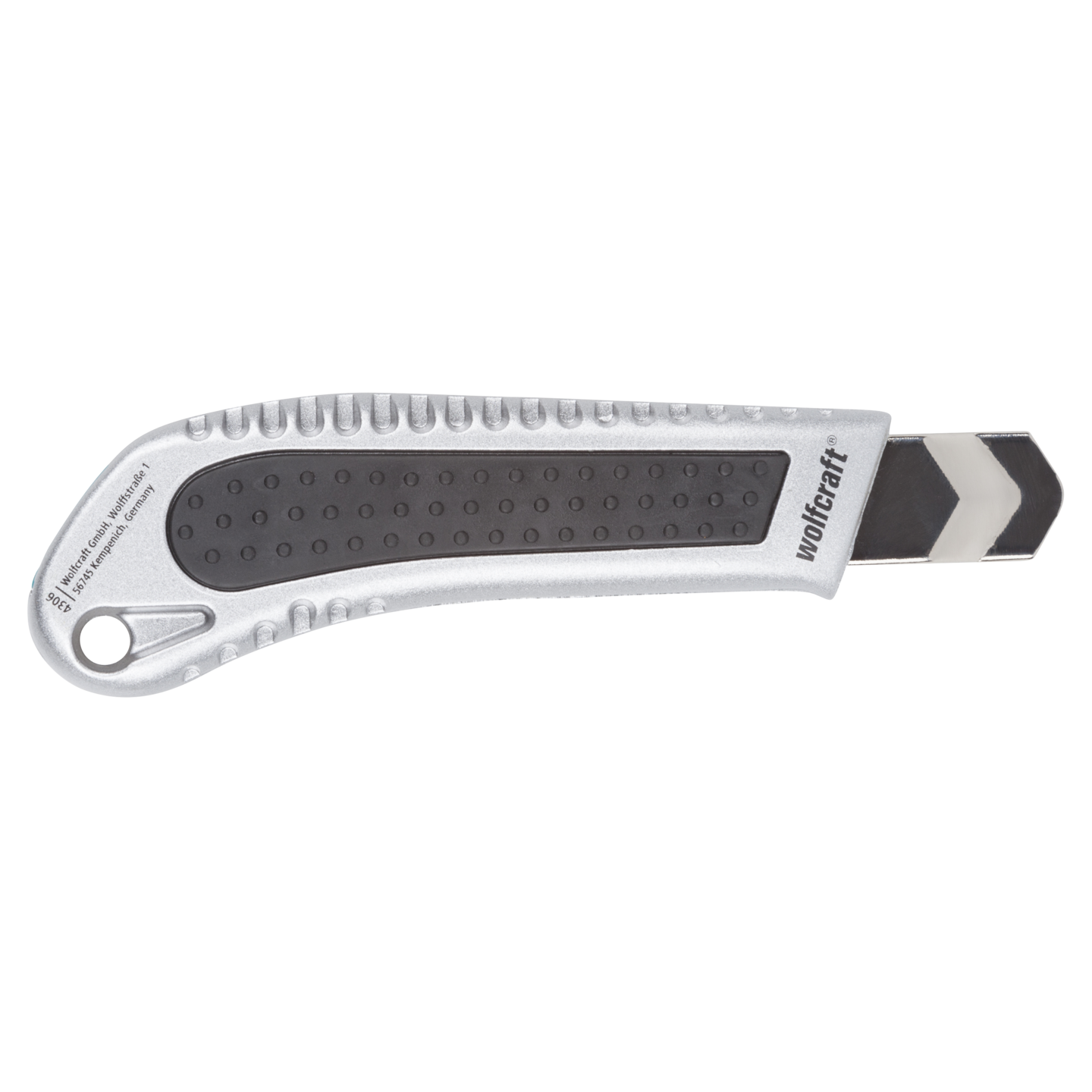 Katkoteräveitsi Wolfcraft Pro-sharp 18mm metallirungolla