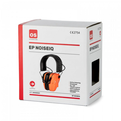 Kuulosuojaimet OS EP Noiseq oranssi kuuleva