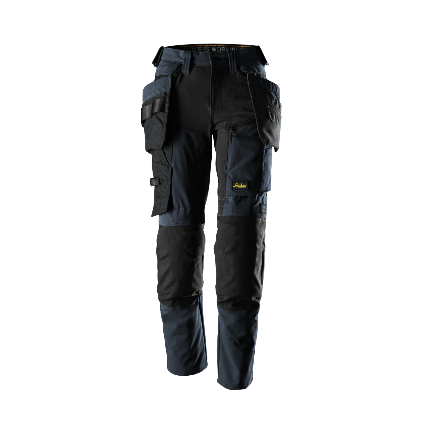 Housut Snickers stretch naisten 6217-9504 musta-sininen