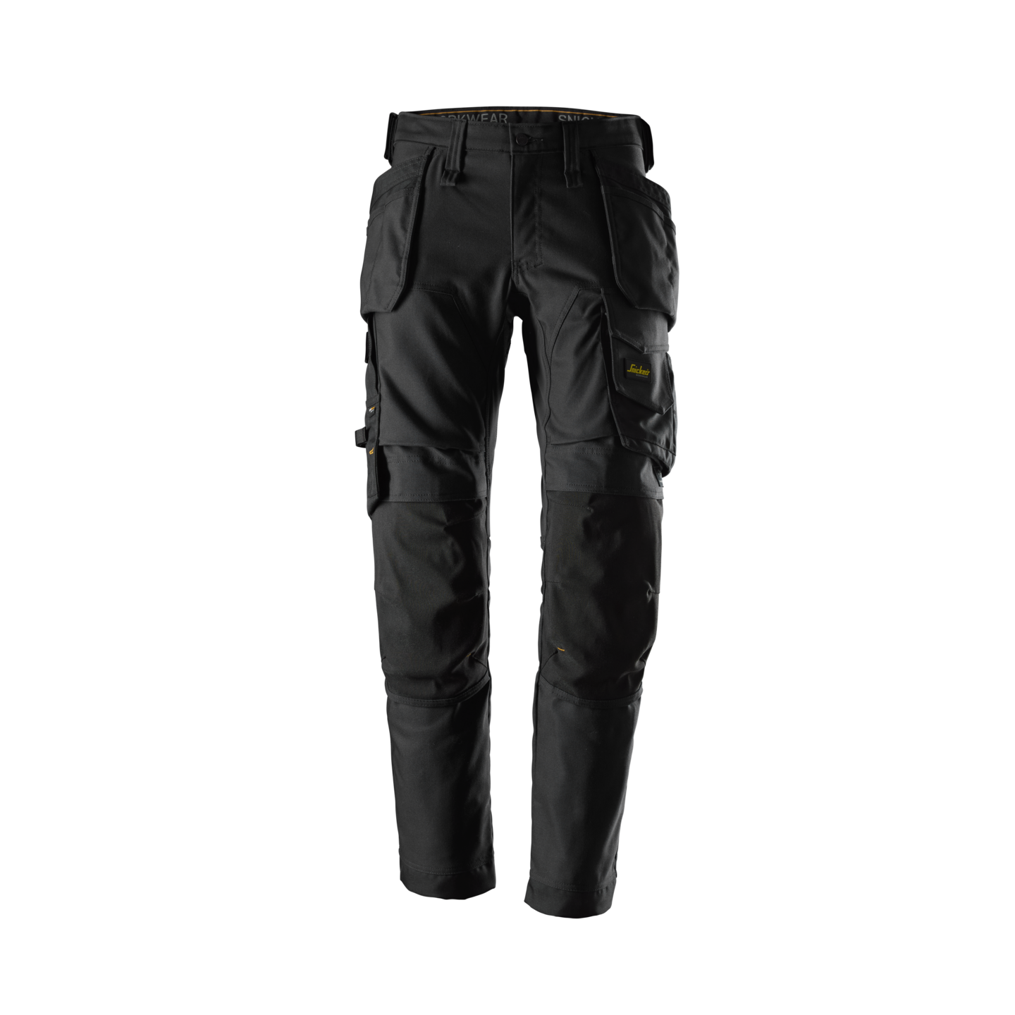 Housut Snickers canvas-stretch 6244-0404 musta