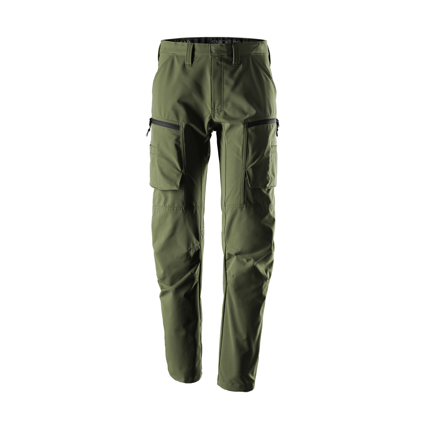 Housut stretch Snickers 6410-3100 vihreä