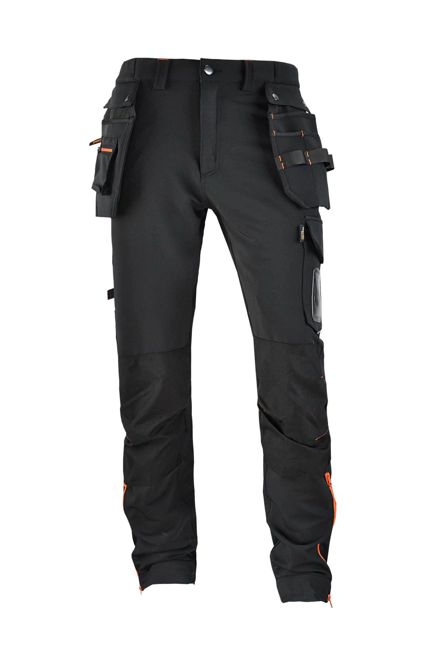 Housut PROF 4-way stretch musta