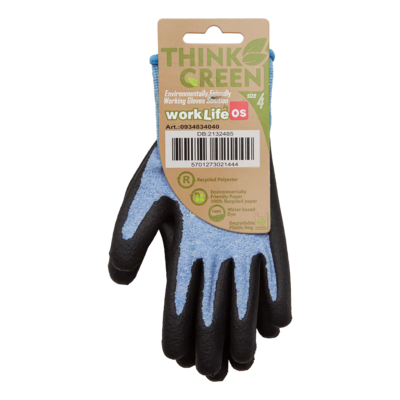 Puutarhakäsineet lapsille OS sininen koko 4