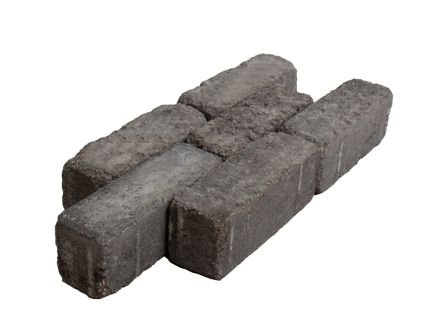 Antiikkisauvakivi Lakka 80 musta 208x68x80mm 68kpl/m²