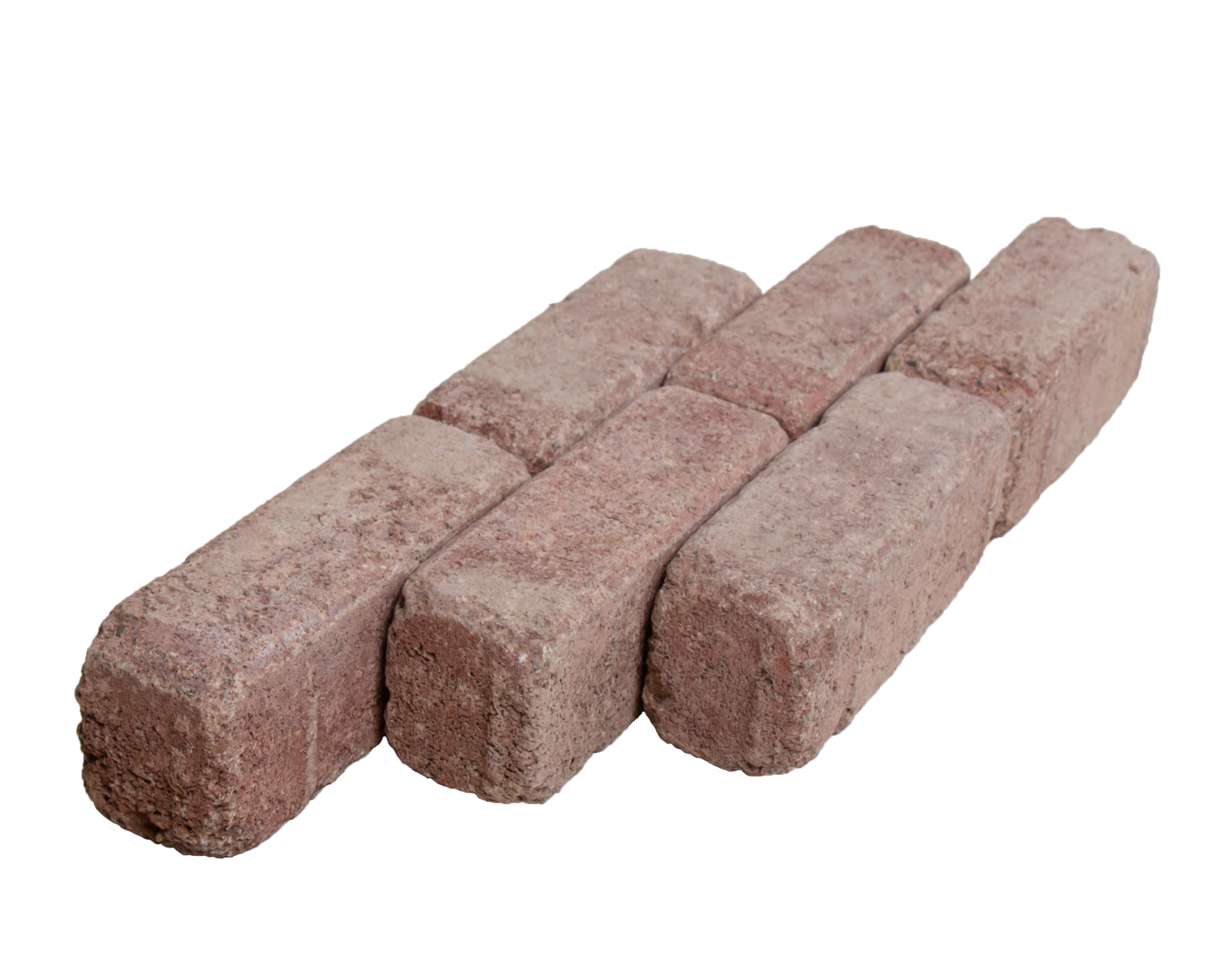 Antiikkisauvakivi Lakka 80 punainen 208x68x80mm 68kpl/m²