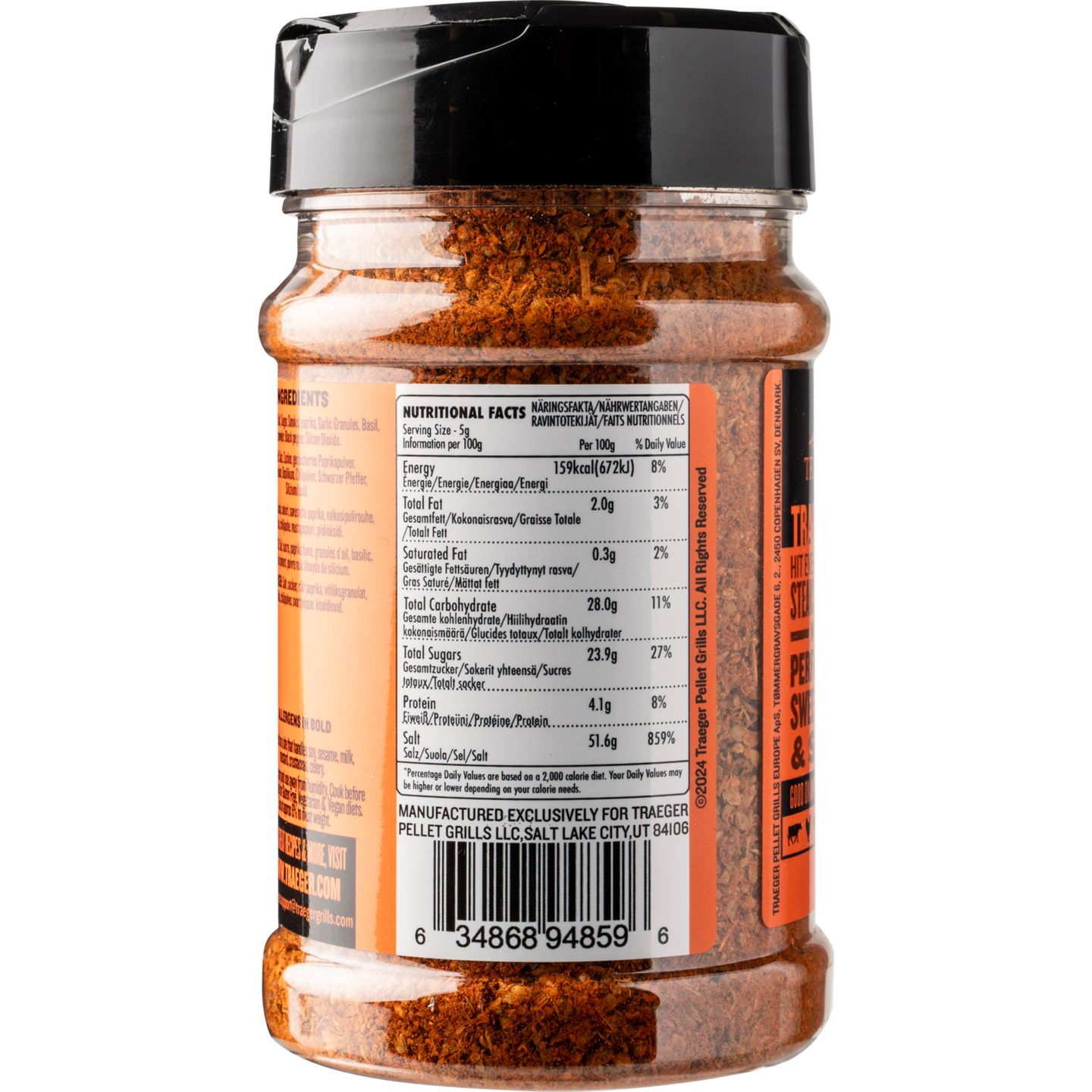 Mausteseos Traeger Rub 200g