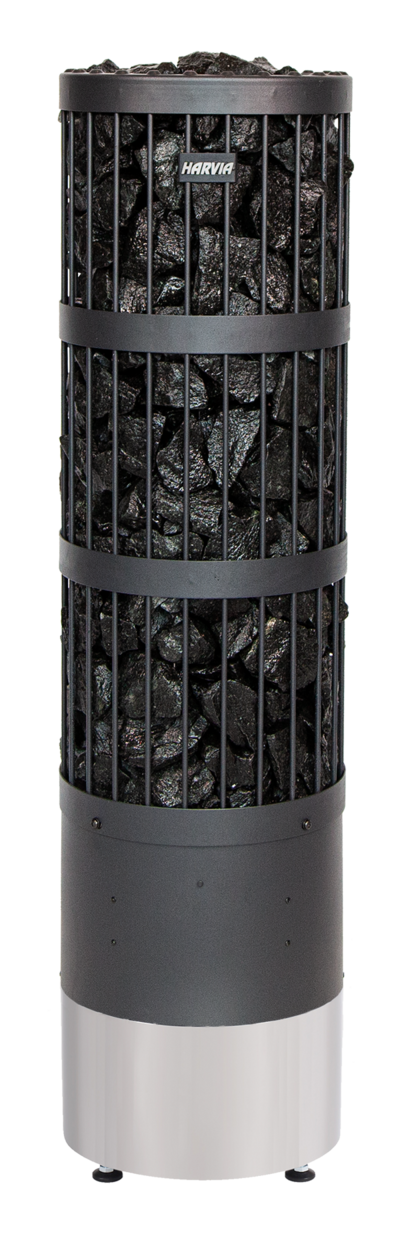 Lisäkoroke Harvia 230x310mm Steel pyöreä Harvia-kiukaille