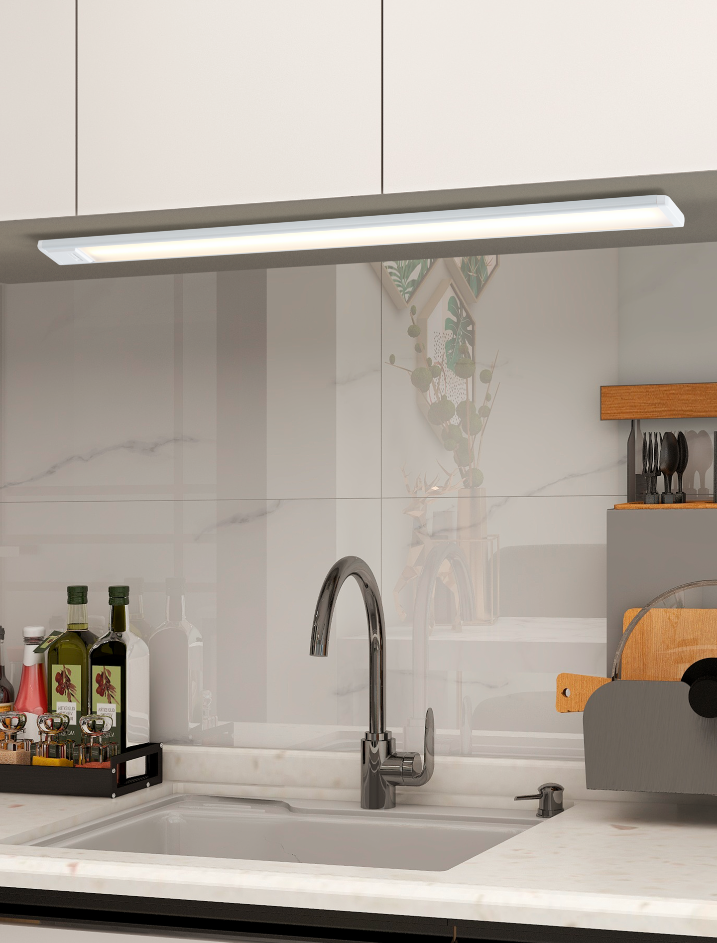 Työpistevalaisin EGLO EXPERT REPILADO 2 LED 87cm 13W 1800lm CCT valkoinen