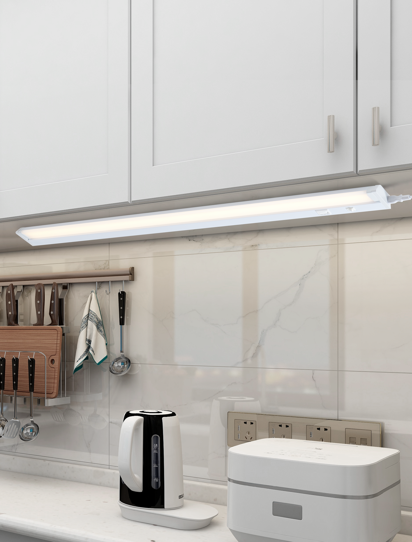 Työpistevalaisin EGLO EXPERT RUSSCALLO LED 87cm 13W 1470lm CCT valkoinen