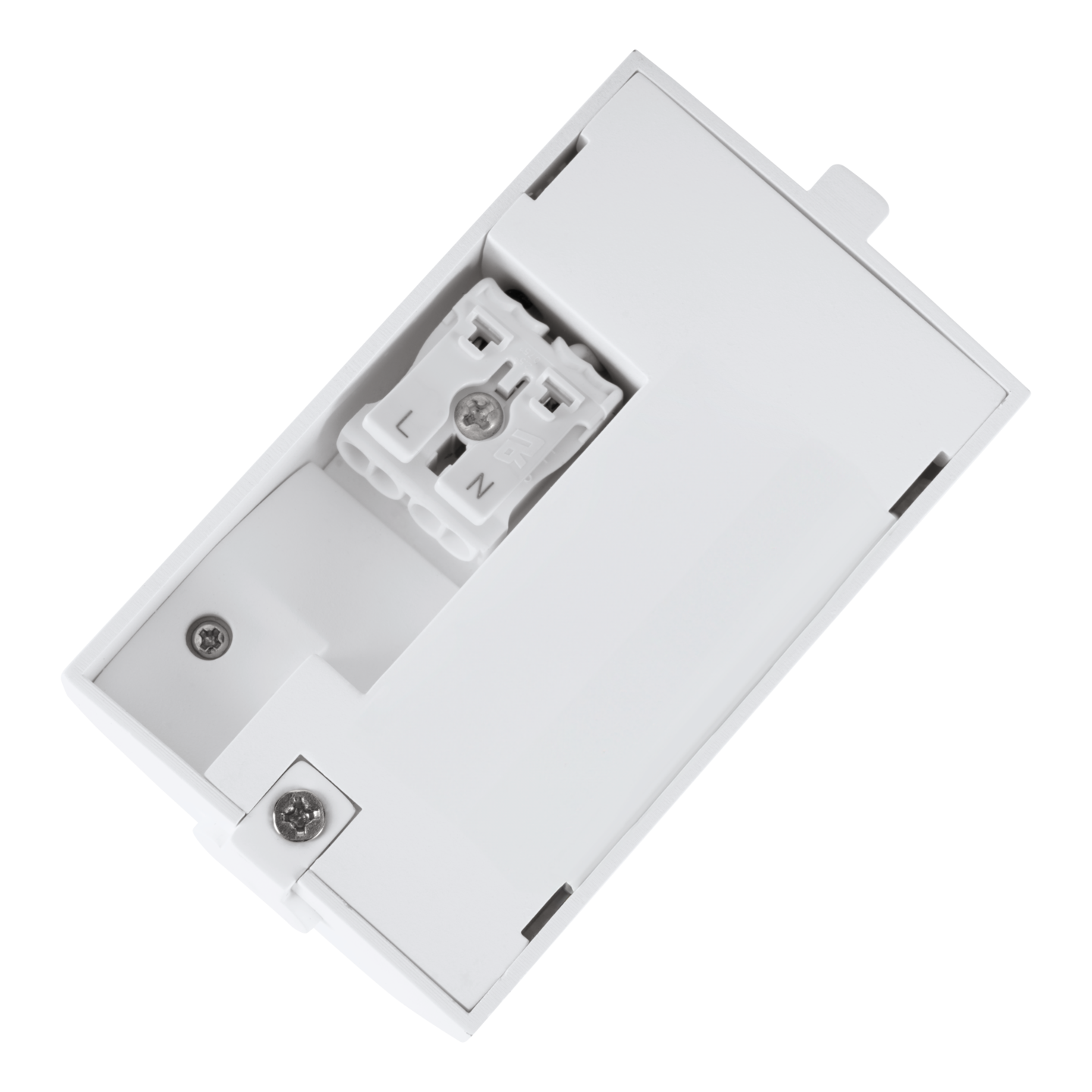 Päätykappale EGLO EXPERT STRACCA liiketunnistimella valkoinen