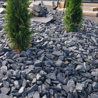 Liuskekivikate musta 800 kg 40-90mm