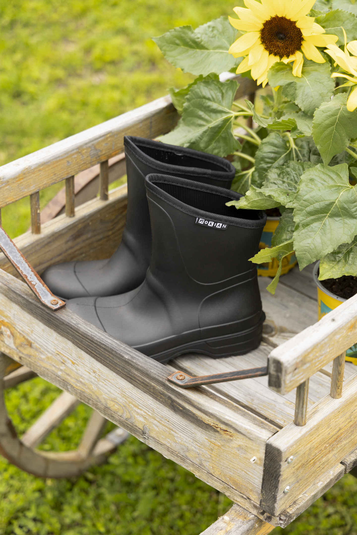 Kumisaappaat Nokia light garden eva musta