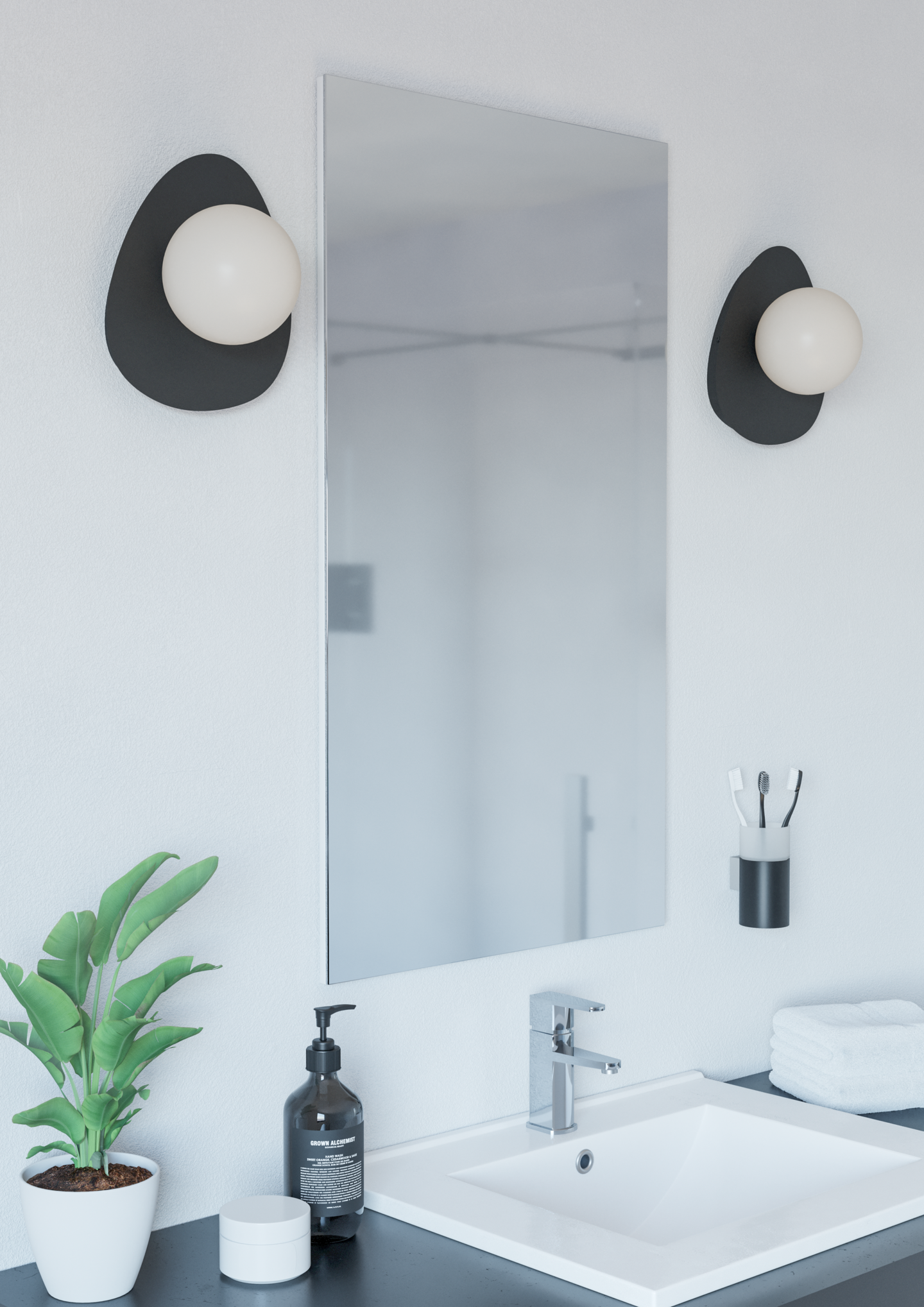 Kylpyhuoneen seinä/kattovalaisin EGLO Castrovido 4,2W G9 LED IP44 musta