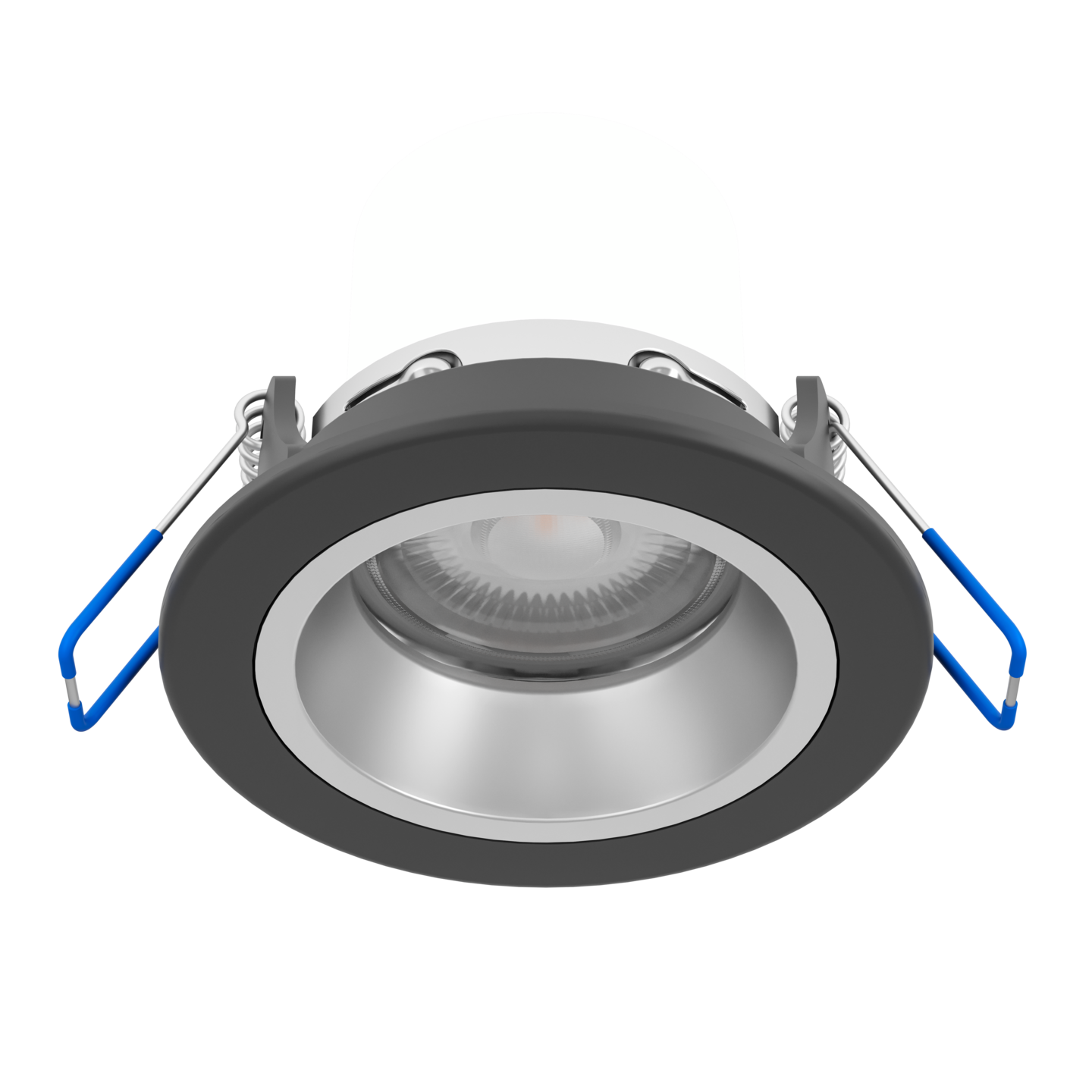 Alasvalo EGLO Yebra led CCT 87mm 4,8W 480lm himmennettävä IP44 musta