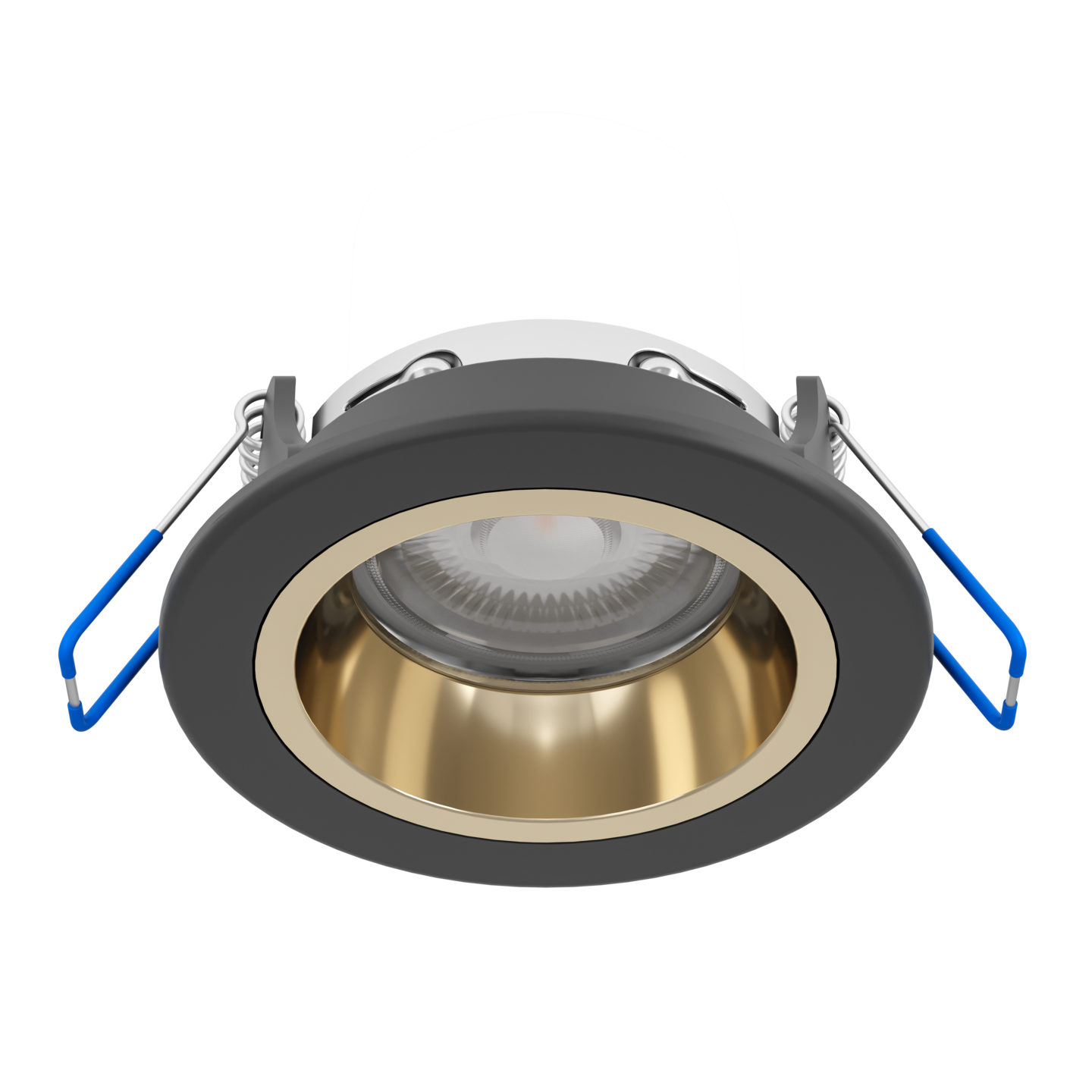 Alasvalo EGLO Yebra led CCT 87mm 4,8W 480lm himmennettävä IP44 musta