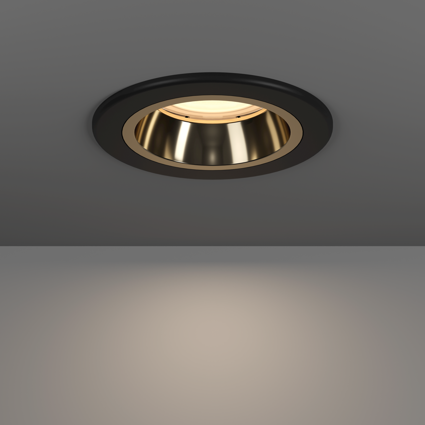 Alasvalo EGLO Yebra led CCT 87mm 4,8W 480lm himmennettävä IP44 musta