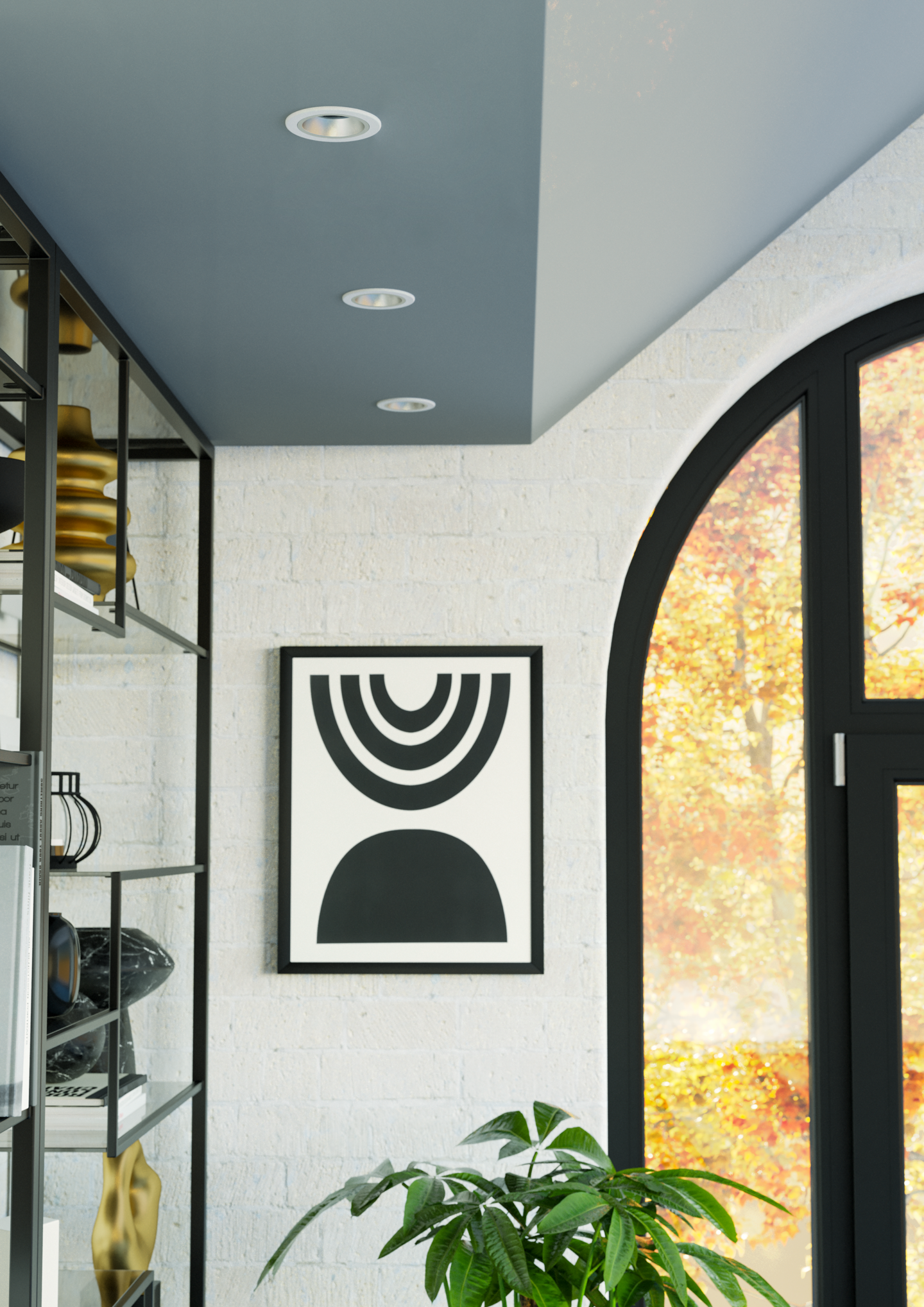 Alasvalo EGLO Yebra led CCT 87mm 4,8W 480lm himmennettävä IP44 valkoinen