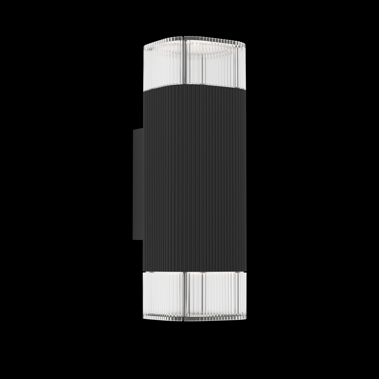 Ulkoseinävalaisin EGLO Castelnuovo 2xGU10 IP65 musta