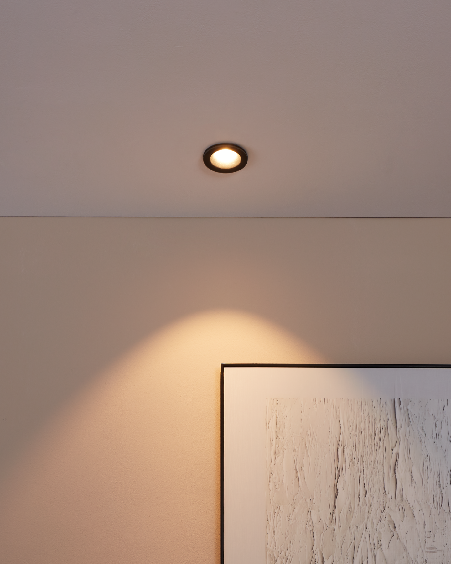 Alasvalo EGLO Salabate led 88mm 6W 380 lm 2700K himmennettävä IP44/20 musta