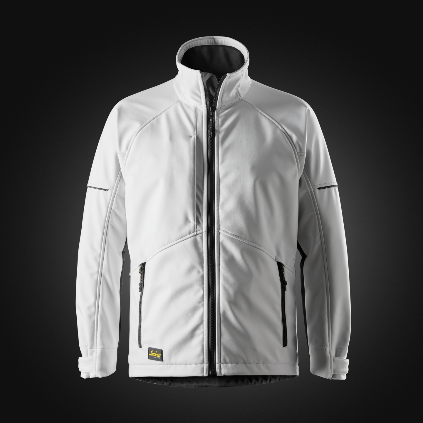 Softshell-takki Snickers 1258-0904 valkoinen