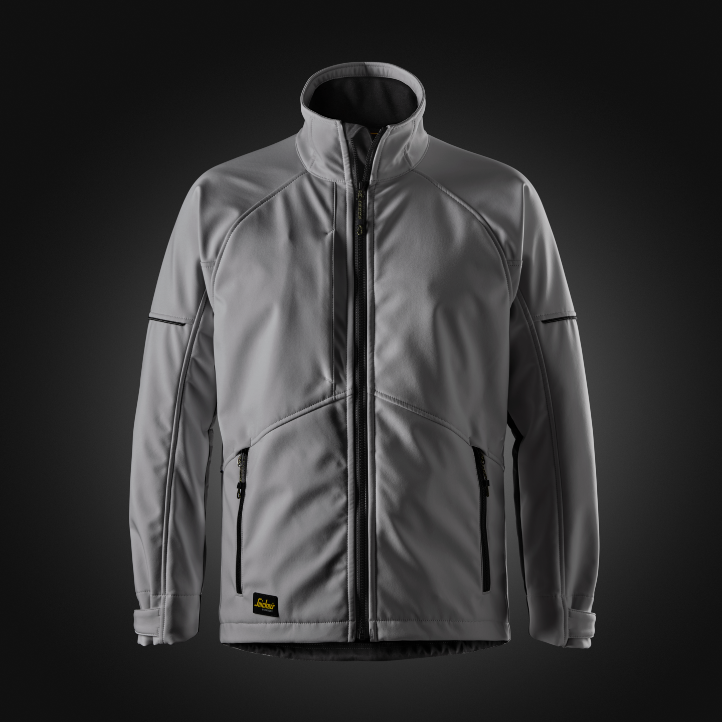 Softshell-takki Snickers 1258-1804 harmaa