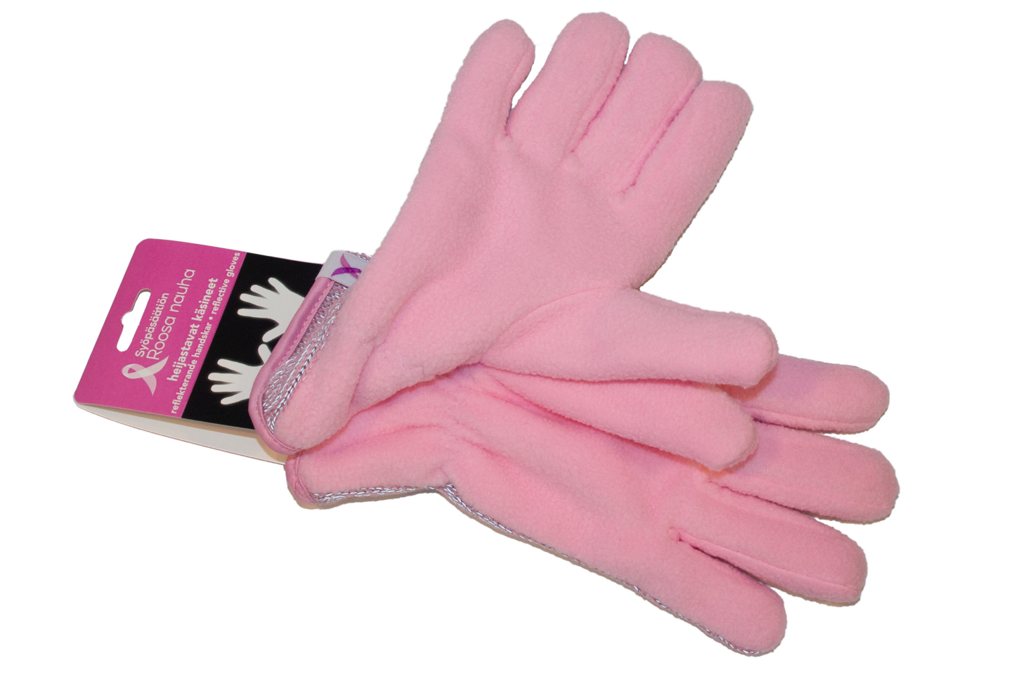 Käsineet Roosa nauha pinkki koko S