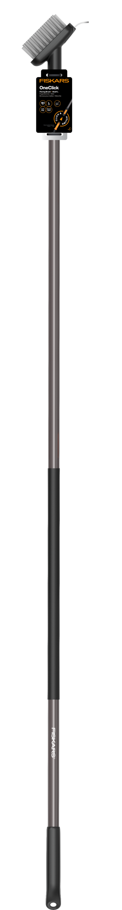Kiveysten puhdistusharja + varsi L Fiskars OneClick
