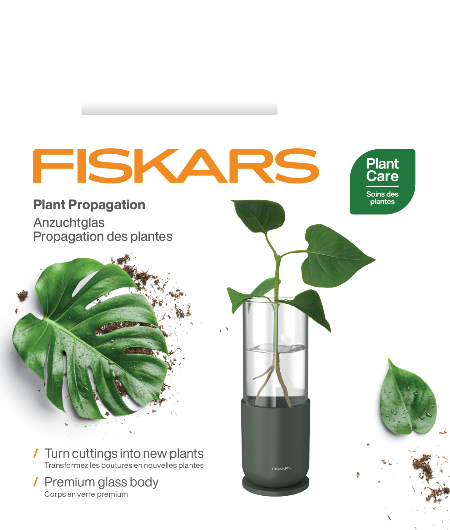 Pistokasteline Fiskars 1kpl