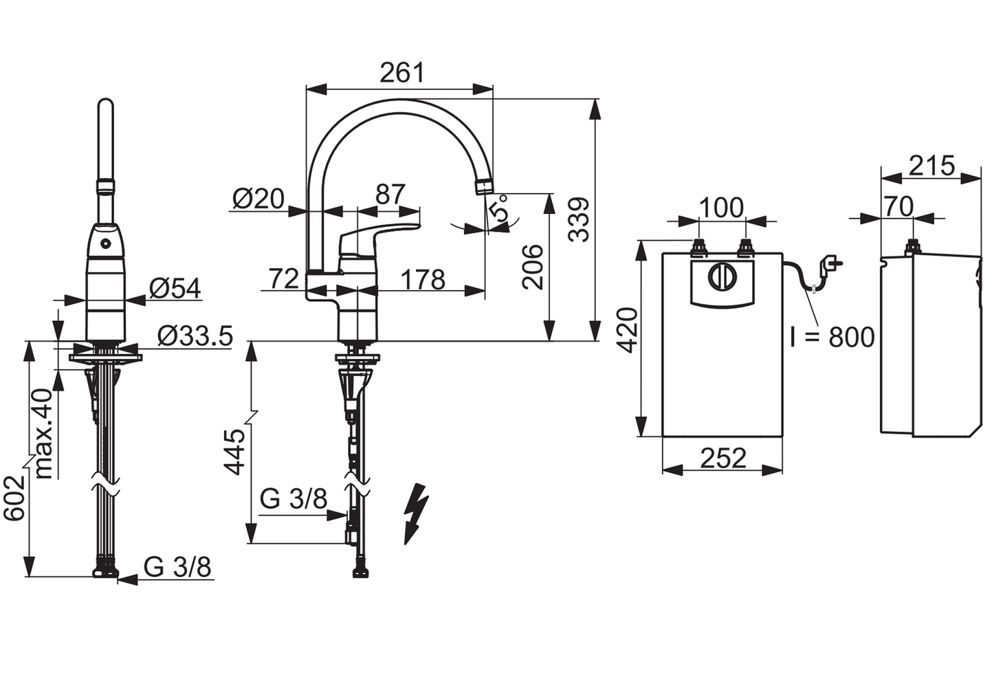 Keittiöhana Oras 1024f Safira Mökki