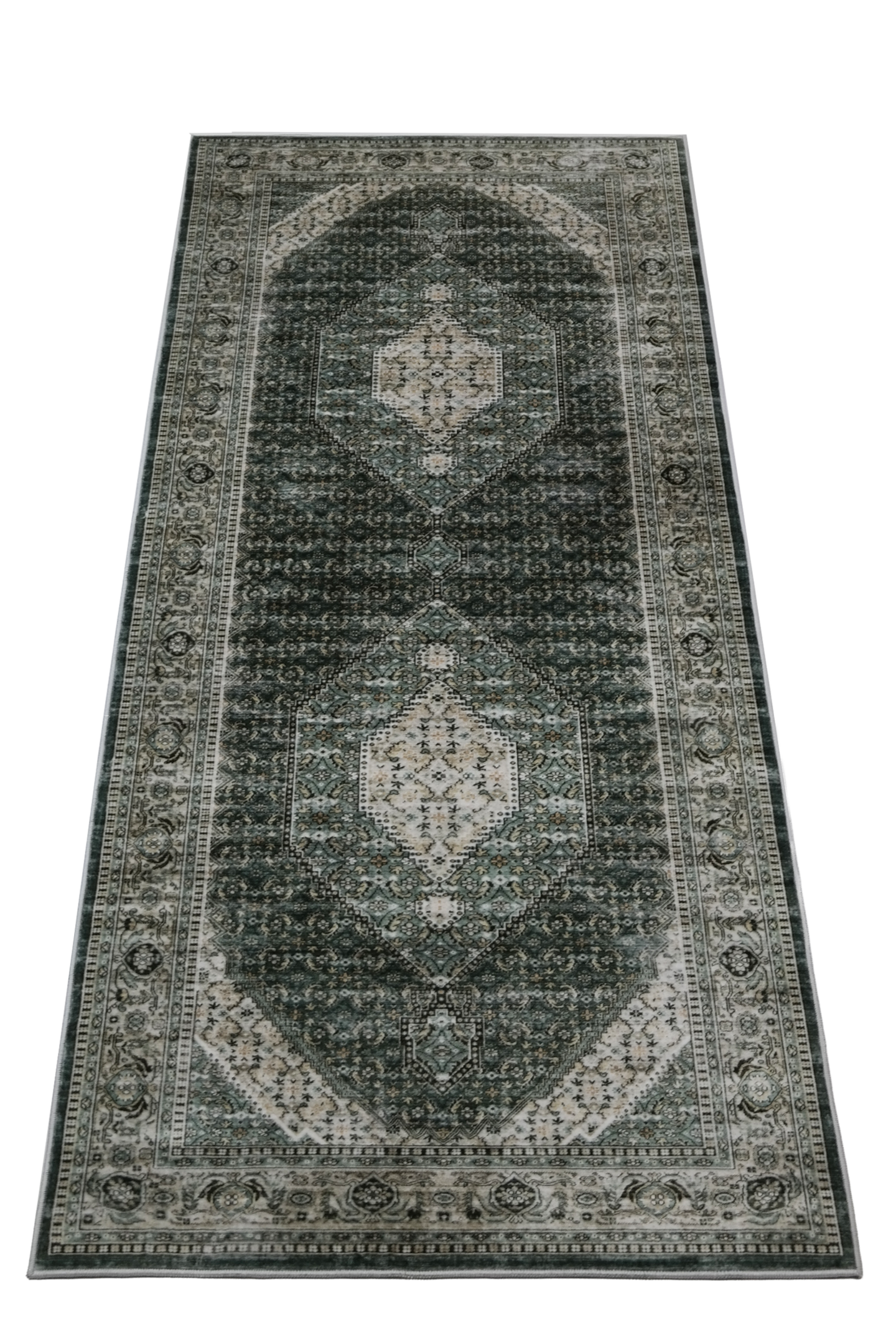 Sisustusmatto Jysmä Sofia 80x200 cm vihreä